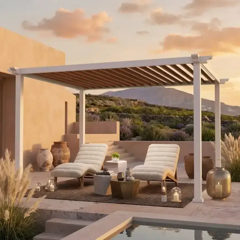 Luxury Coastal Pergola USA Architectural Design and Material Standards