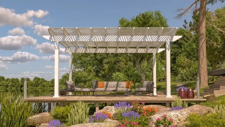 Vinyl Pergola Design Plans Comprehensive Architectural Blueprinting Structural Framing and Engineering Standards